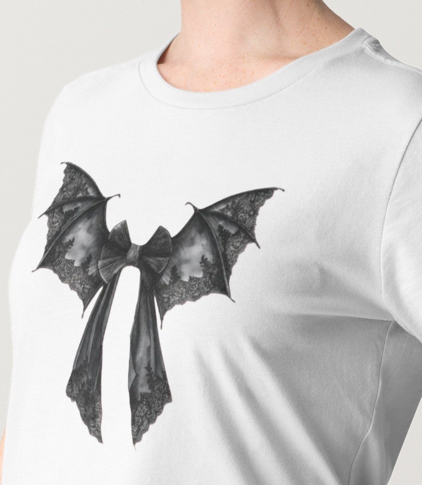 Bat Bow Tshirt