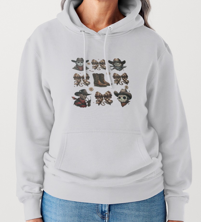 Brown Bows Hoodie