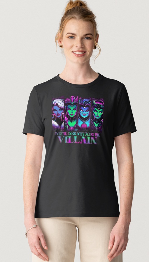 Female Villain Tshirt